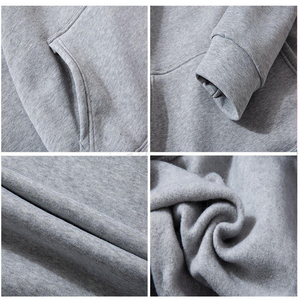 <b>Red</b> Oversized fashion Hooded Sweatshirt <b>Men</b> Cotton <b>Fleece</b> Casual Autumn Wear Regular Fit Knitted Long Sleeve Pocket Design - Product Image 5