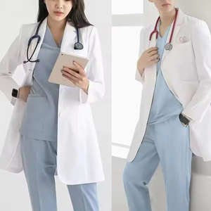 Batas de laboratorio para mujer de primera calidad, diseño nuevo, personalizadas, precio al por mayor. - Product Image 4