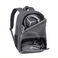 Sac de sport de basketball personnalisé, imperméable, en néoprène et polyester, sac de fitness à bandoulière avec port USB, sac de voyage premium pour la salle de sport