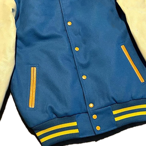 Customized Unisex <b>Winter</b> Varsity <b>Jacket</b> | Streetwear Chenille Ribbons Embroidery | Heavyweight College Letterman | Heated - Product Image 4