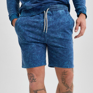 Pantalones Cortos Personalizados de Algodón 100% Ecológico, Transpirables, con Lavado Ácido Vintage y Cierre con Cordón para Hombre y Mujer, Ideales para Gimnasio, Entrenamiento y Ropa Urbana, Venta al por Mayor - Product Image 6