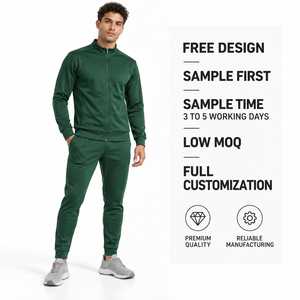 Conjunto Deportivo para Hombre de Secado Rápido, Personalizado de Fábrica, Ligero, de Poliéster, Proveedor de Ropa Deportiva al por Mayor - Product Image 1