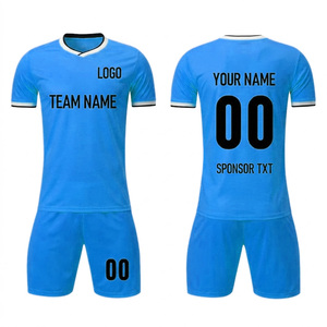 Customized Sublimation Football Uniform Kit Breathable Soccer Jersey Shorts Set High Elasticity Team Athletic Wear Custom Logo - Product Image 4