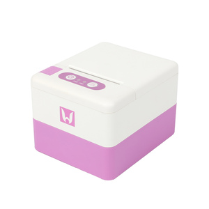 Imprimante thermique de reçus POS P20 Mini 58 mm couleur rose avec USB+BT - Product Image 2