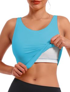 Soutien-gorge de sport respirant pour femme à maintien élevé, personnalisable par sublimation, avec coussinets amovibles et logo frontal, idéal pour la gym et les activités physiques - Product Image 4
