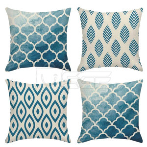 Housses de coussin carrées modernes en tissu doux teint, écologiques, toucher confortable, coutures impeccables, variété de couleurs pour chambre, maison, hôtel - Product Image 5