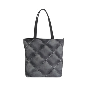 ถุงผ้าแคนวาสผ้าใบผ้าฝ้ายสีทึบออกแบบโลโก้ได้ตามต้องการ - Product Image 1