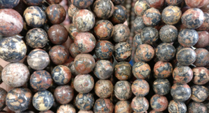 หินทรายสีน้ำเงิน อัญมณีธรรมชาติ ลูกปัดหินกลมสีเขียว สำหรับทำสร้อยข้อมือ อัญมณีธรรมชาติแบบหลวม อุปกรณ์งานฝีมือเครื่องประดับ - Product Image 2