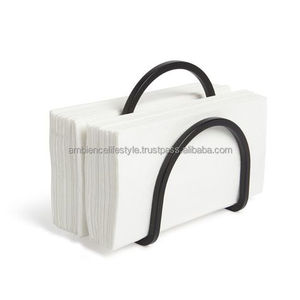 Unique <b>patterned</b> metal napkin holder for dining table kitchen decor stylish durable rust resistant long lasting design - Product Image 6