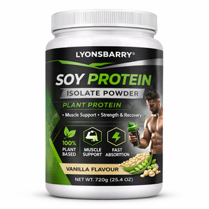 Aislado de Proteína de Soya en Polvo, Proteína Vegetal, Suplemento para el Apoyo Muscular, Fabricante Certificado OEM GMP - Product Image 2