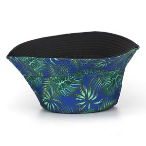 Tropical <b>Leaf</b> Print Bucket Hat Unisex Pink Green Polyester Casual Summer Beach Adult Poplin Digital Printing - Product Image 6