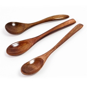 Cuchara de madera de moda para servir ramen, precio más bajo, cucharas de madera natural, buen precio de fábrica - Product Image 6