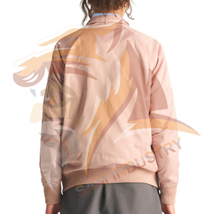OEM Custom <b>Women's</b> <b>Plus</b> <b>Size</b> Satin <b>Jacket</b> Long Sleeve Zip-Up Closure <b>Women</b> Satin <b>Jackets</b> For Online Sale - Product Image 2