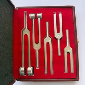 Juego de 5 Diapasones Manuales de Acero Inoxidable de Alta Calidad (C128 C256 C512 C1024 C2048) Diapasones Médicos para Chakras de Dentavex - Product Image 2