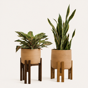 Supporto <span class=keywords><strong>per</strong></span> Piante in Legno Moderno <span class=keywords><strong>per</strong></span> Interni, Porta <span class=keywords><strong>Vasi</strong></span> Resistente in Legno Massiccio <span class=keywords><strong>per</strong></span> Arredamento Casa e Giardino - Product Image 3