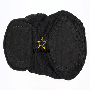 Baskets de danse jazz MBAANI en toile plates unisexe noires avec logo étoile – Chaussures de danse jazz pour femme - Product Image 5