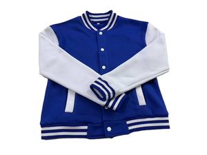 Chaqueta de béisbol universitaria de invierno para hombre Ville Sports, abrigo de lana con cuello en V y bordado de chenilla, chaqueta casual estilo Letterman, tallas grandes - Product Image 2