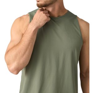 Custom Men Sleeveless Gym Shirt Wholesale OEM ODM <b>Athletic</b> Tank Top Breathable Fitness Workout Vest Manufacturer - Product Image 2