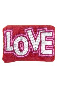 Haig Quality Handmade Embroidery Seed Beaded <b>Clutch</b> Coin Pouch for Women <b>White</b> Colour Suede with Zipper Closure From India - Product Image 5