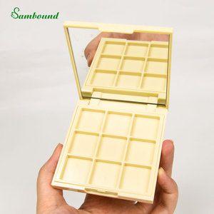 Paleta de Sombras de Ojos Transparente de 4 Colores, Tamaño Grande, Plástico ABS Compacto, Multicolor, Fabricante, Calidad Premium, Venta al Por Mayor - Product Image 4