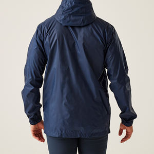 Chaqueta Cortavientos Casual de Invierno para Hombre, 100% Nailon, Manga Raglán, Bolsillos Laterales, Impermeable, con Cierre de Cremallera - Product Image 3