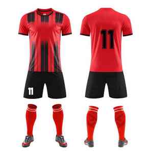 High Quality Breathable Quick Dry Stretchable Sportswear Enhanced Comfort Unique Pattern <b>Athletic</b> Wear Soccer Uniform - Product Image 2