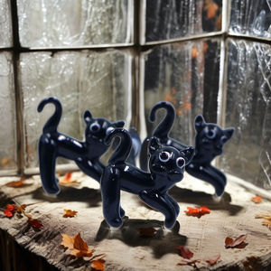 Figuras de Animales de Arte Popular en Vidrio Soplado a Mano para Regalos de Boda y Conmemorativos - Product Image 3