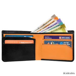 High Quality Top Selling 100% Genuine Cow Leather Bi-fold <b>Wallet</b> with <b>RFID</b> protection at Factory Price - Product Image 4
