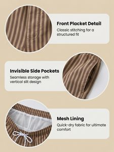 Shorts de Baño para Hombre de Alta Calidad al por Mayor, Secado Rápido, Fabricación OEM - Product Image 5