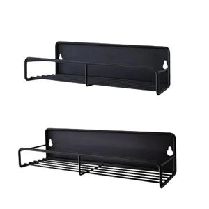 Most Attractive Look Storage <b>Shelves</b> & <b>Units</b> Spice Rack Home Use <b>Kitchen</b> Multi-Functional Rack Glass Bamboo Bathroom <b>Shelf</b> - Product Image 6