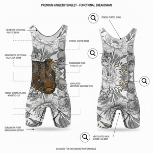 Trajes de Lucha Transpirables de Secado Rápido y Alto Rendimiento para Hombre, Ropa Deportiva Personalizada para Gimnasio y Fitness - Product Image 2