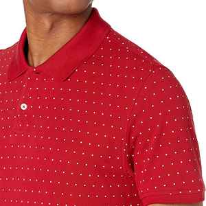 Camiseta Polo de Alta Calidad 2026, 100% Algodón y Poliéster, Bordada en Rojo, Lisa, para Hombre, de Pakistán - Product Image 4