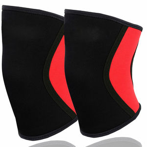 Manchon de compression pour genou en néoprène respirant 7 mm pour haltérophilie et powerlifting, unisexe - Product Image 4