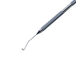 Ponceuse manuelle double embout en acier de qualité supérieure pour Algerbrush et capsules, certifiée CE ISO, instrument chirurgical ophtalmique antérieur et postérieur - Product Image 6