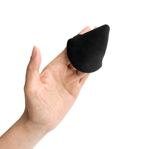 2 Pcs Black Triangle Powder <b>Puff</b>, Soft Velour Makeup <b>Puff</b> for Flawless Loose Powder Application - Product Image 5