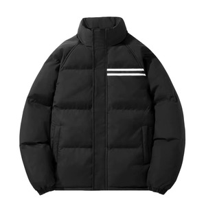 OEM ODM Outdoor <b>Men</b> Coat Hooded Cropped Puffer <b>Jacket</b> Custom Logo Bubble Padded Puffer <b>Jacket</b> For <b>Men</b> Winter Plus Size <b>Jacket</b> - Product Image 1