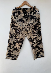 Conjunto de Pijama de Mujer Naaz Textile con Estampado de Rayas de Tigre, Informal, de Verano, Suave, Transpirable, de Algodón, para Dormir - Product Image 5