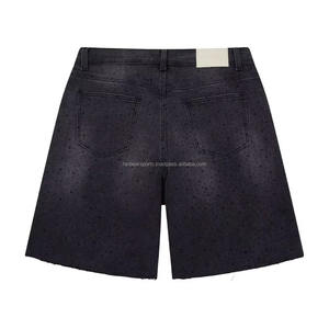 Pantalones Cortos de Mezclilla Ajustados OEM de Pakistán para Hombre, Diseñados para un Estilo Urbano, Comodidad de Verano y Uso en el Gimnasio, Última Moda - Product Image 6