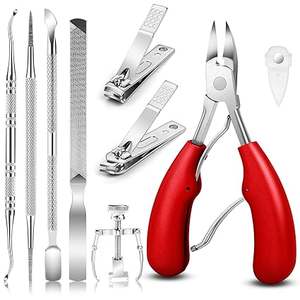 Herramienta Profesional de Acero Inoxidable de Calidad Premium para Uñas Encarnadas, Lima y Extractor de Uñas Encarnadas, Herramienta Quirúrgica Profesional para Uñas Encarnadas - Product Image 1