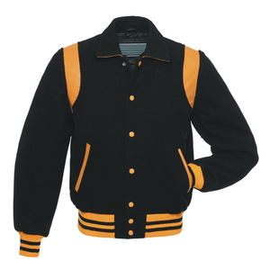 Wholesale Saleh Enterprises Custom Unisex Winter Embroidered Varsity Jacket Premium Wool Fabric <b>Blend</b> Streetwear Vintage OEM ODM - Product Image 4