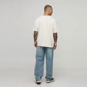 Camiseta de Hombre, Corte Regular, Blanca, 100% Algodón, Estilo Urbano, Manga Corta, Cuello Redondo, Transpirable y Ecológica - Product Image 4