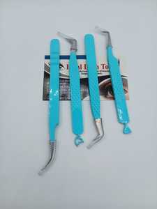 Pinzas de Precisión Nano Grip para Pestañas, Herramientas de Punta Micro Elite, Pinzas Profesionales para Alineación de Pestañas con Borde Afilado - Product Image 4