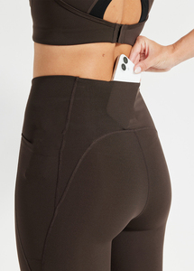 Legging de yoga taille haute sans couture pour femme, respirant, extensible, tricoté, pour le fitness et l'entraînement, effet push-up - Product Image 3