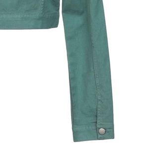 Veste en jean pour femme, style boyfriend oversize, manches longues, effet usé, tenue décontractée, fournisseur OEM - Product Image 5