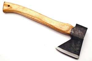 ขวานอเนกประสงค์เหล็กกล้าคาร์บอนเกรดอุตสาหกรรม Steel Craft International รุ่น Viking สำหรับตั้งแคมป์ ล่าสัตว์ และกิจกรรมกลางแจ้ง - Product Image 6