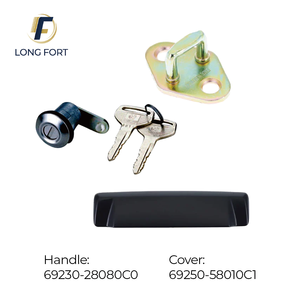 Poignée de levier automobile : 69230-28080C0  Couvercle : 69250-58010C1 - Product Image 1