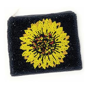 Monedero con Cuentas y Diseño Floral, con Cierre de Cremallera, Mini Monedero para Guardar Llaves, Tarjetas y Efectivo, Accesorio para Chicas y Mujeres - Product Image 6