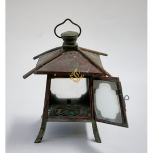 Farol de Metal de Estilo Rústico Vintage, Farol de Alta Calidad, Elegante para el Hogar, Uso en Interiores y Exteriores, Iluminación para Acampar al Precio Más Bajo - Product Image 2