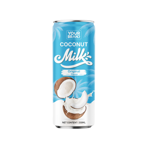 330ml Votre Marque Lait de Coco Original Boisson OEM Échantillon Gratuit - Product Image 1
