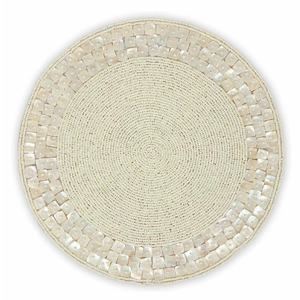 Nuevas Manteles Individuales de Vidrio con Cuentas de Cristal Hechas a Mano para Decoración Festiva y de Acción de Gracias - Product Image 6